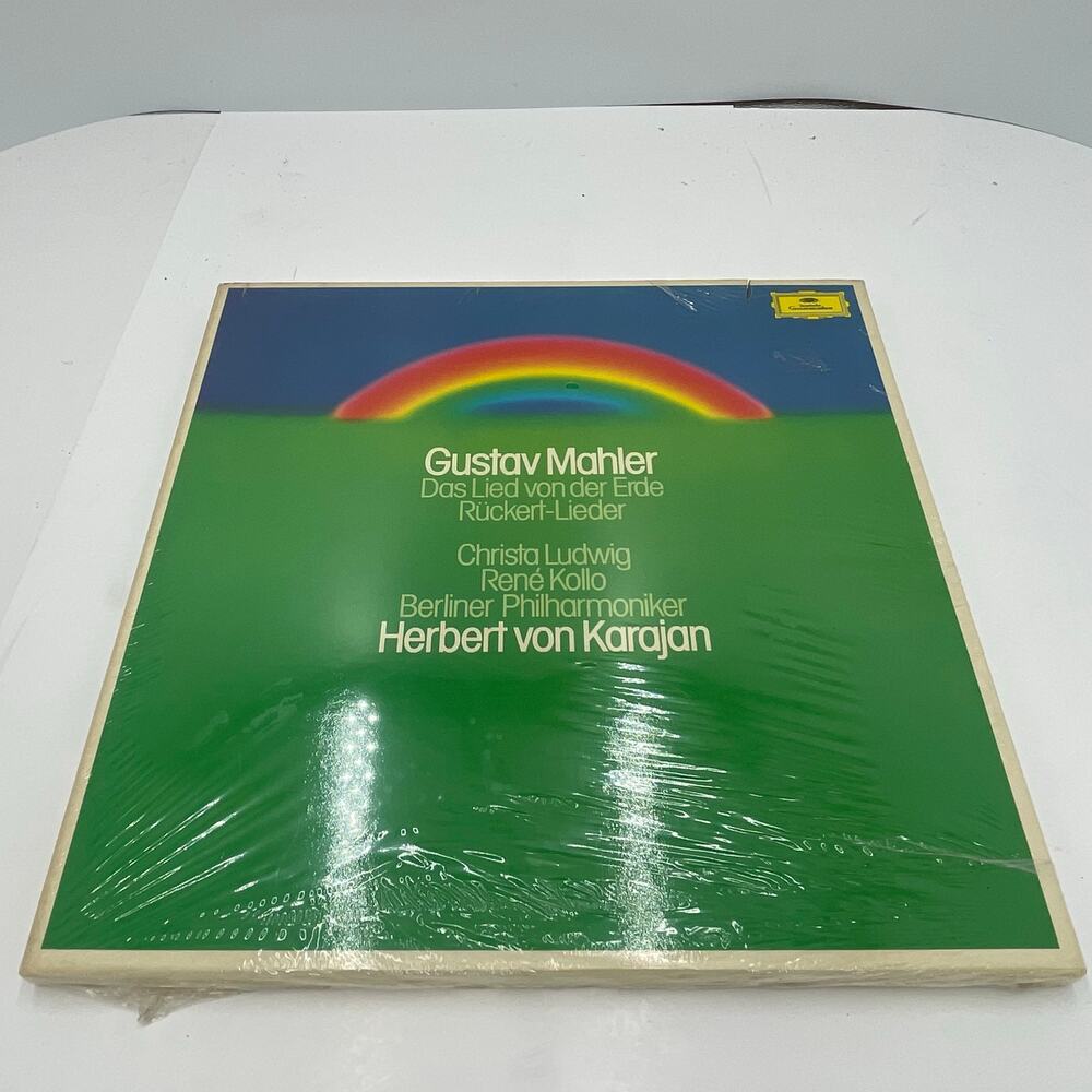 Vintage Gustav Mahler Deutsche Grammophon 2 LP Vinyl Record Germany NEW SEALED